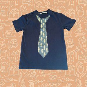 Gymboree Robot Tie T-Shirt